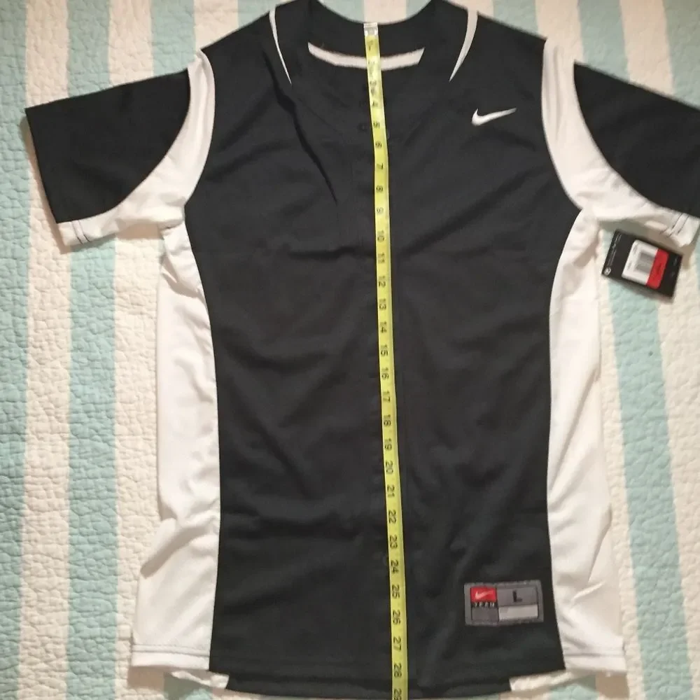 NWT Nike Women's Softball Jersey Athletic Large Dark Gray‎